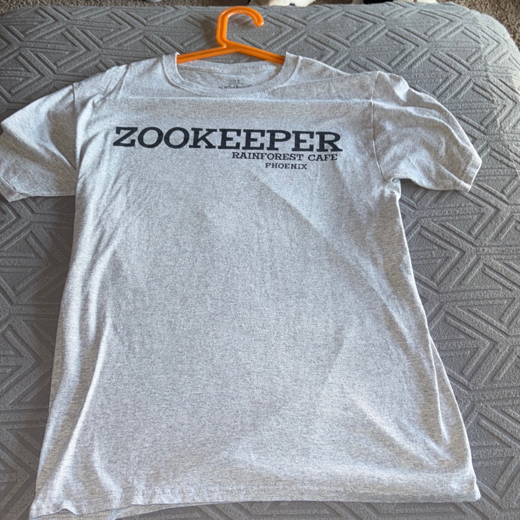 Gray Zookeeper TShirt